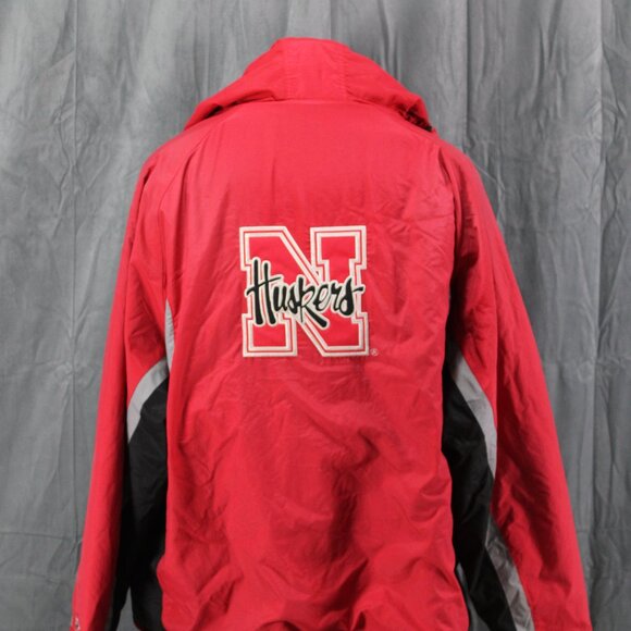 Nerbraska Cornhuskers Jacket (VTG) - Reversable by Pro Player - Men's 2XL - Picture 5 of 16